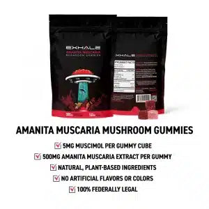 Amanita Mushroom Gummies 50mg