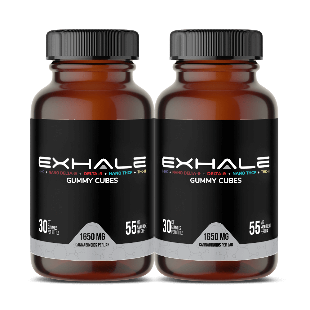 Exhale High Five Nano-THC Gummies - THCH+D9+HHC+THC-P