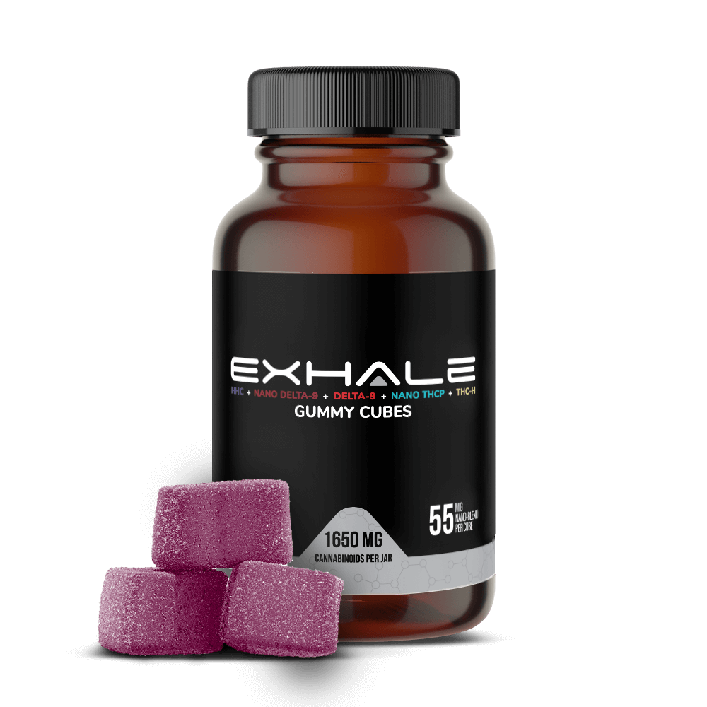 Exhale High Five Nano-THC Gummies - THCH+D9+HHC+THC-P