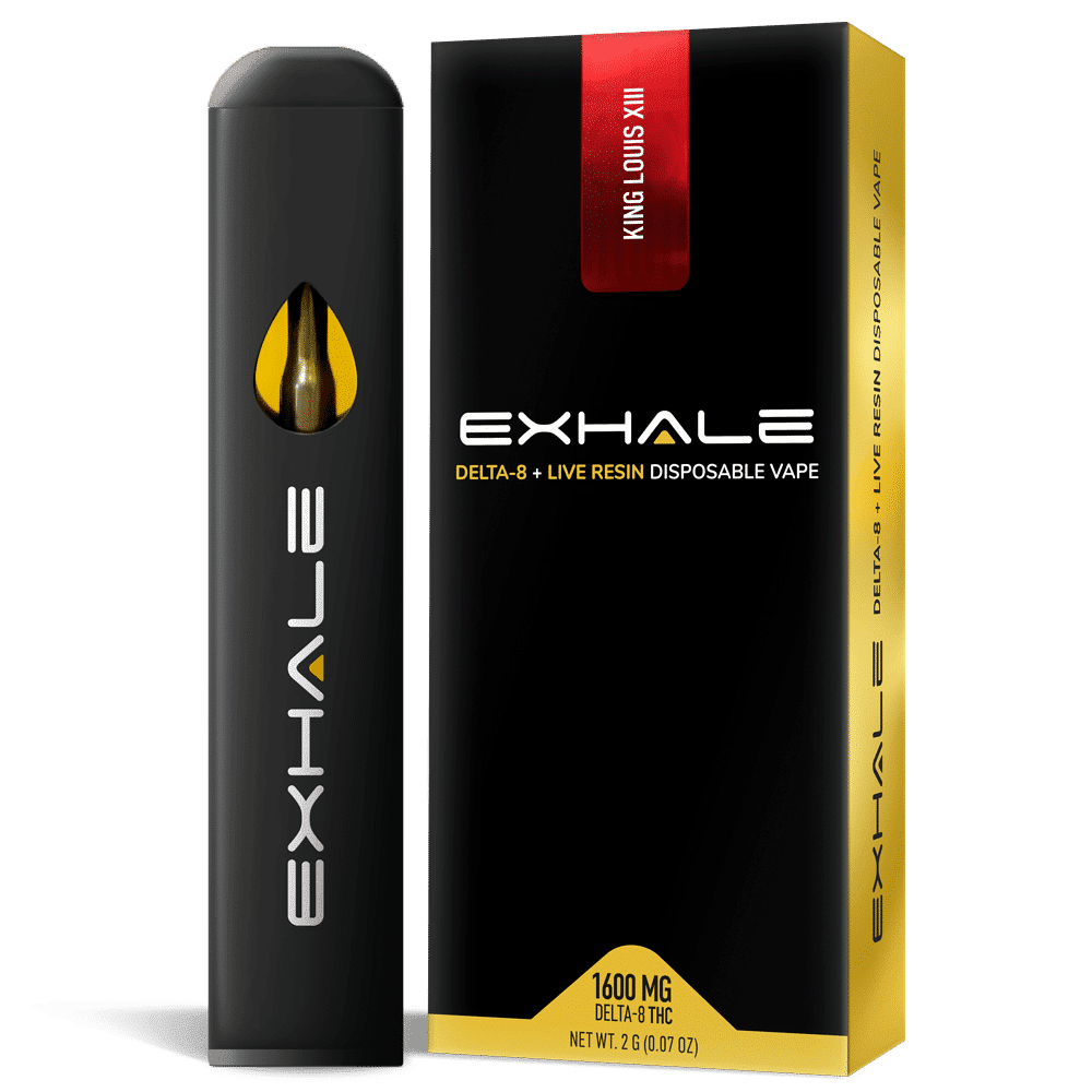 Exhale Delta 8 Live Resin Disposable Vapes
