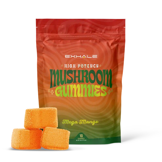 Exhale High Potency Mushroom Gummies