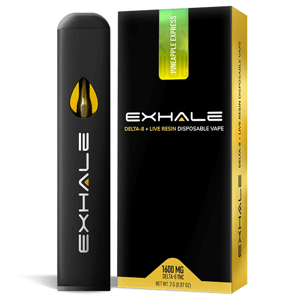 Exhale Delta 8 Live Resin Disposable Vapes