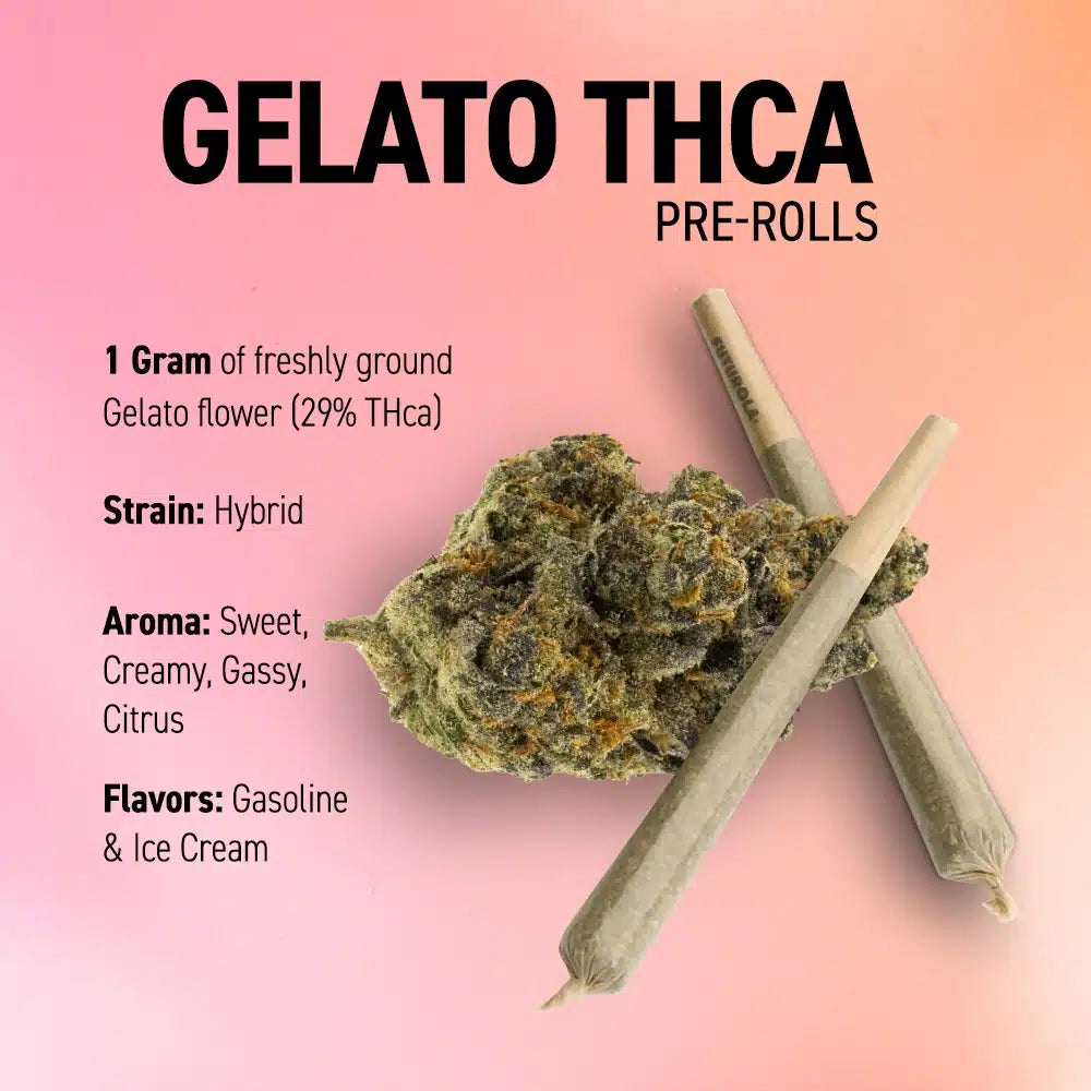 THCA Pre Rolls - Gelato