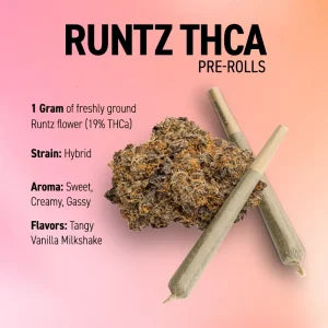 THCA Pre Rolls - Runtz