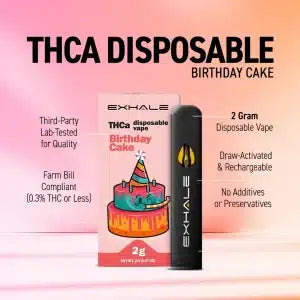 Birthday Cake THCA Disposable