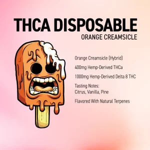 Orange Creamsicle THCA Disposable