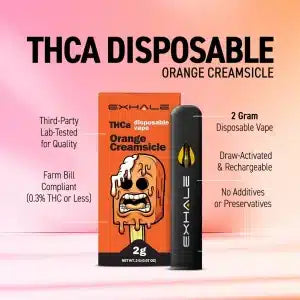 Orange Creamsicle THCA Disposable