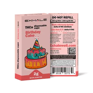 Birthday Cake THCA Disposable
