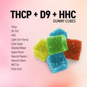 D9 + HHC + THC-P Gummies