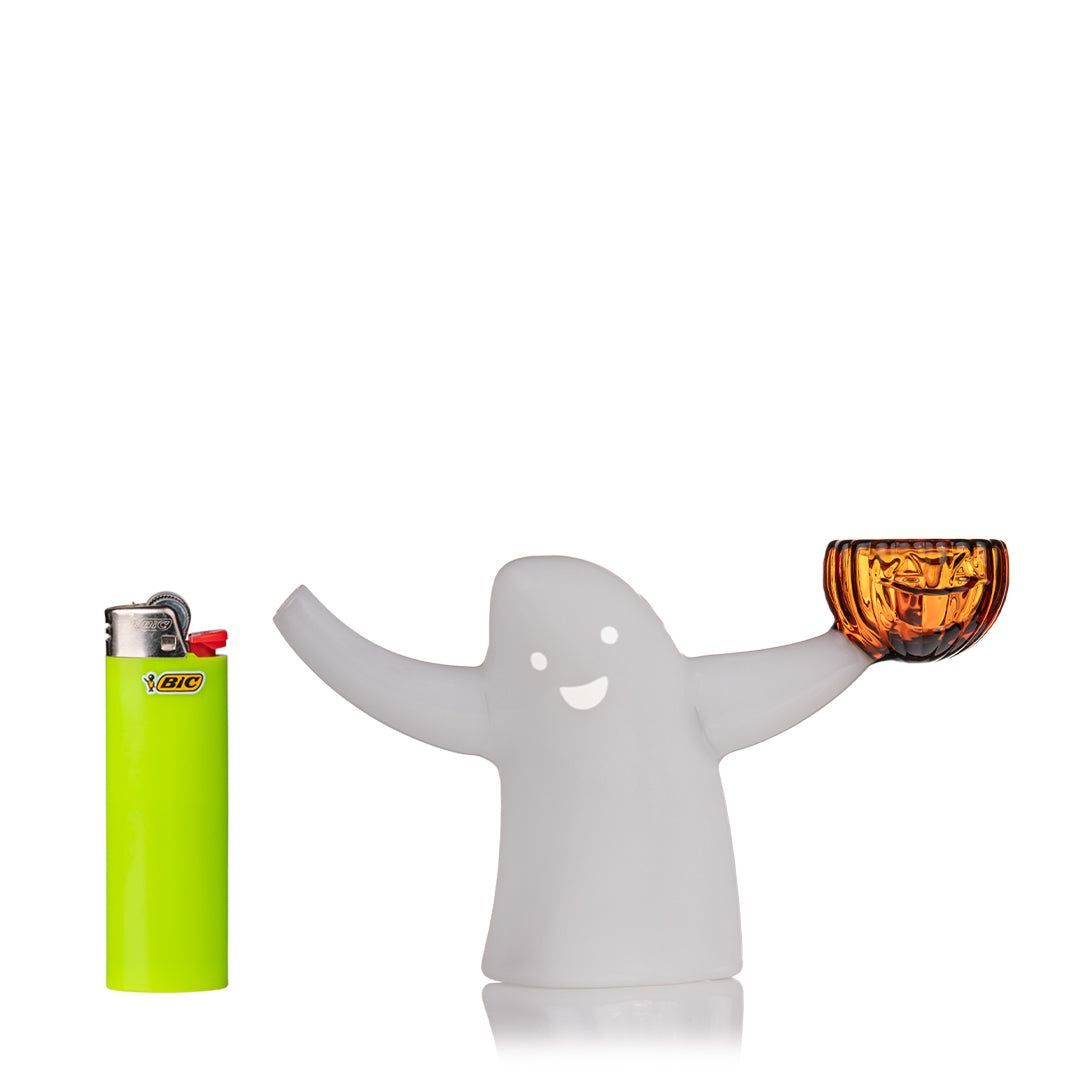 MJ Arsenal Dab Rigs Ecto Glass Bubbler Halloween Limited Edition