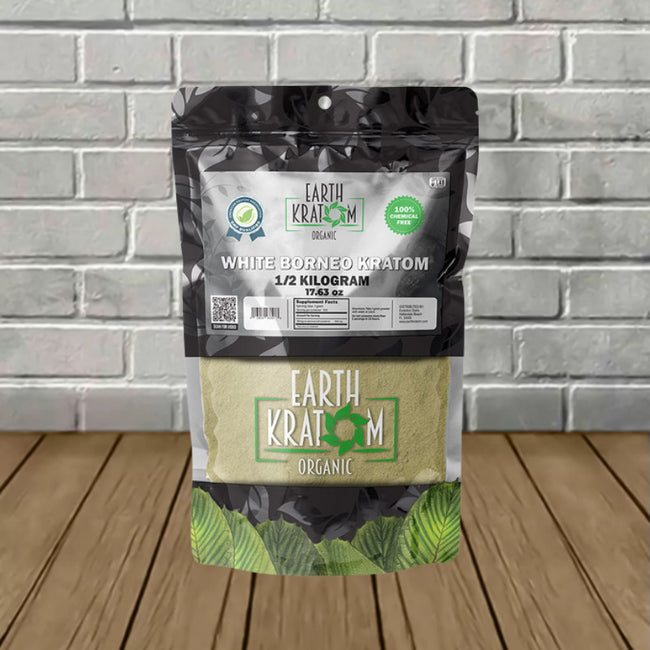 Earth Kratom White Borneo Powder