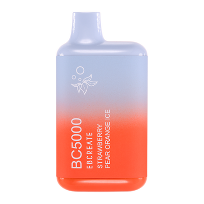 Strawberry Pear Orange Ice BC5000 Best Sales Price - Disposables