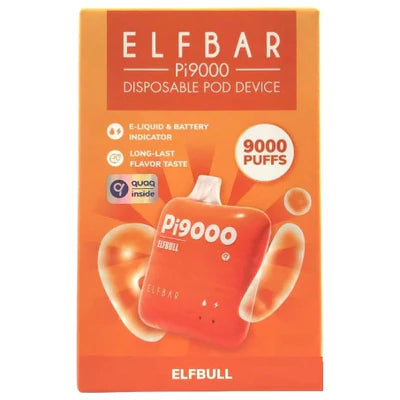 Elf Bull Elf Bar Pi9000 Disposable Vape 9000 Puffs 19ml Best Sales Price - Disposables
