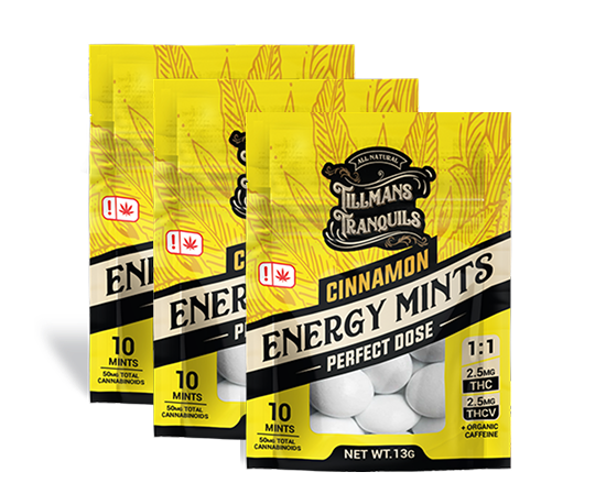 Tillmans Tranquils Energy THC Mints
