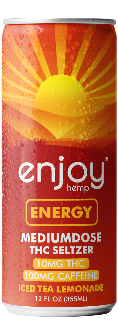 Enjoy Hemp 10mg THC Seltzer Functional Variety Pack | Medium Dose (Energy, Social, Sleep)