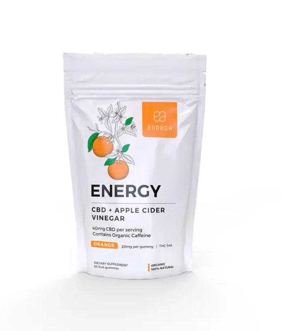 Endoca CBD Gummies “Restore” 1200mg CBD, THC Free, Lime