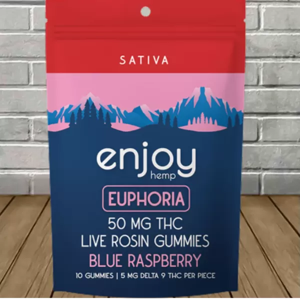 Enjoy Hemp Live Rosin Microdose Delta 9 Gummies