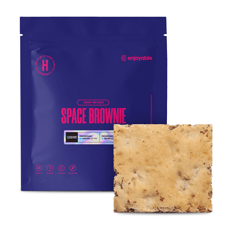 Enjoyable -  Space Brownie - Delta-8 THC - 1000MG
