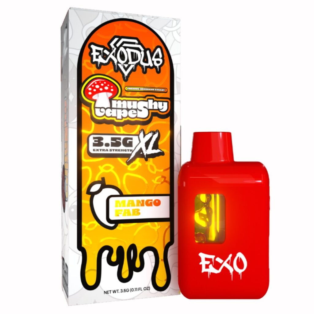 Exodus Mushy Vape XL Disposable 3.5g Best Sales Price - Vape Pens