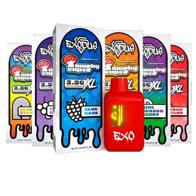 Exodus Mushy Vapes Mushroom Disposables 3.5G XL