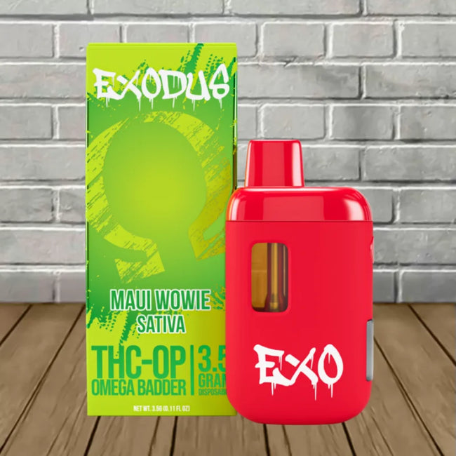 Exodus Omega Badder 3.5g THC-OP Disposable Vape