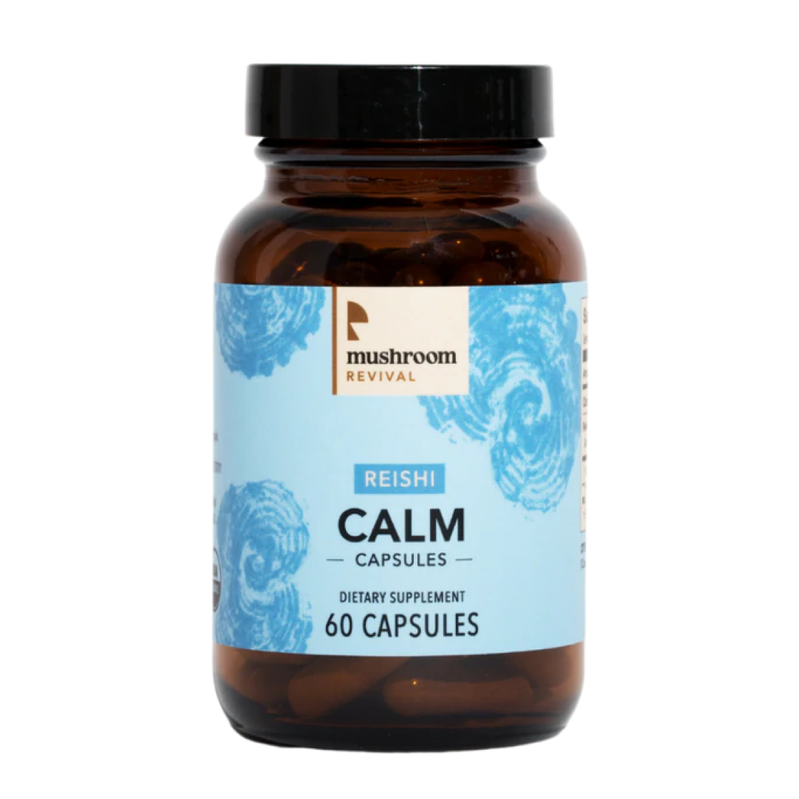 Mushroom Revival Calm Reishi Mushroom Capsules Best Sales Price - Edibles