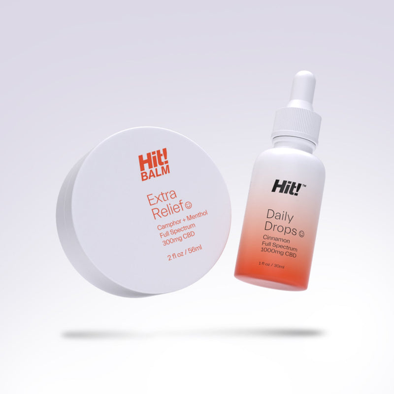 Extra Relief x Daily Drops Bundle Best Sales Price - CBD