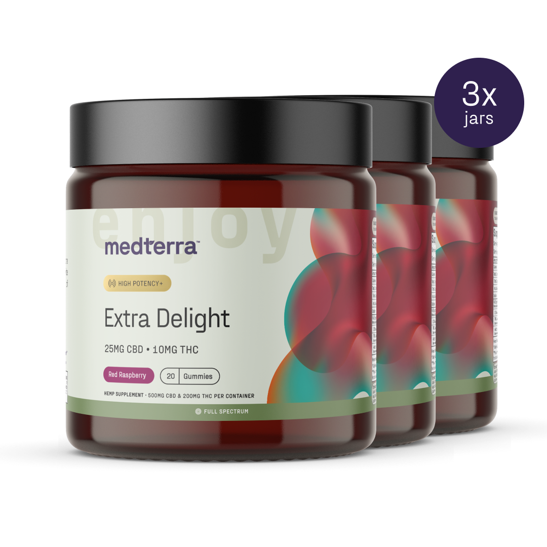 Medterra Extra Delight 10mg THC Gummies