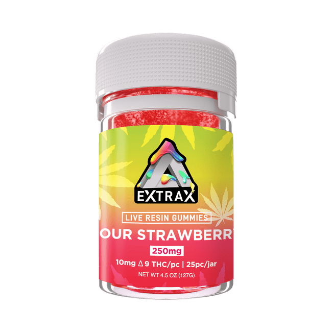 250mg Pure Live Resin Delta 9 Gummies – Delta Extrax Best Sales Price - Gummies