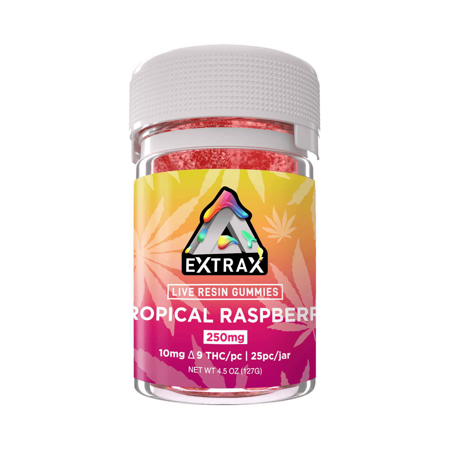 250mg Pure Live Resin Delta 9 Gummies – Delta Extrax