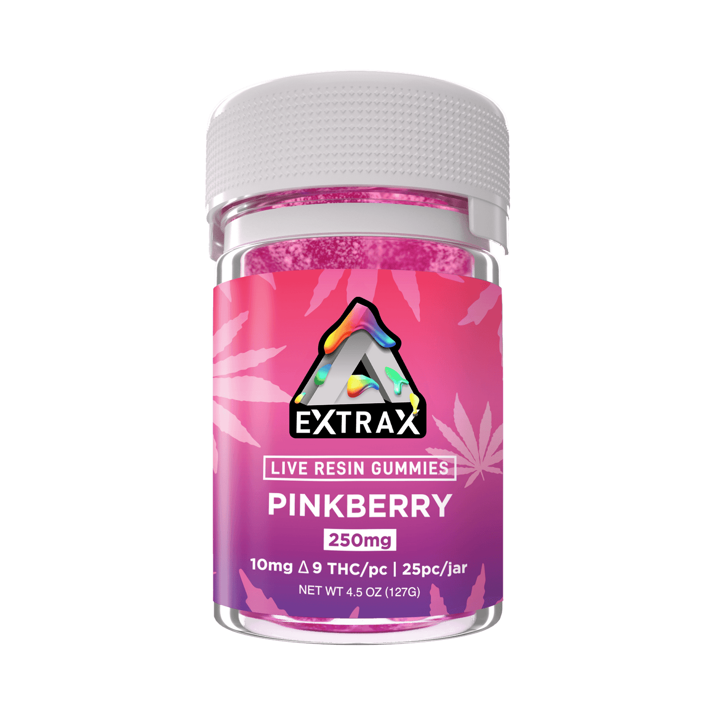 250mg Pure Live Resin Delta 9 Gummies – Delta Extrax