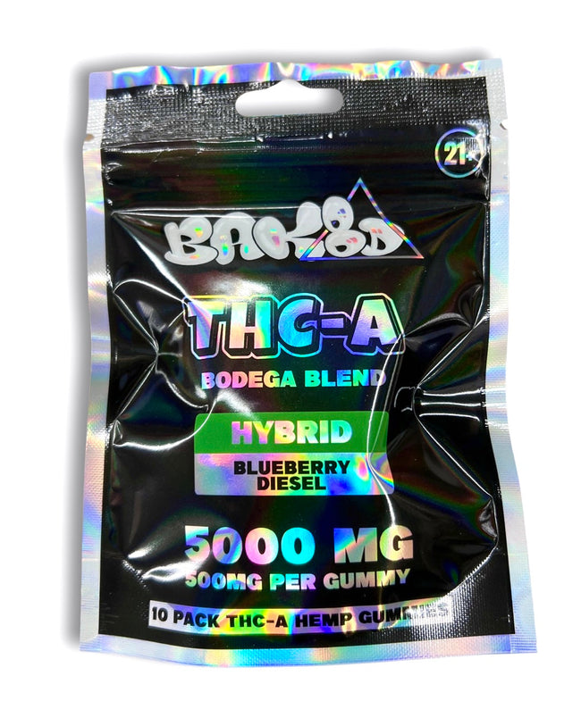 BAK8D Master Blend - THC-A - 5000mg 10CT Gummies Best Sales Price - Gummies