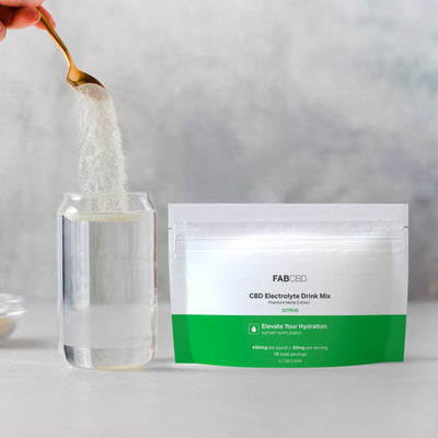 FAB CBD Recovery Bundle: CBD Drink Mix, CBD Salve Best Sales Price - Seltzers