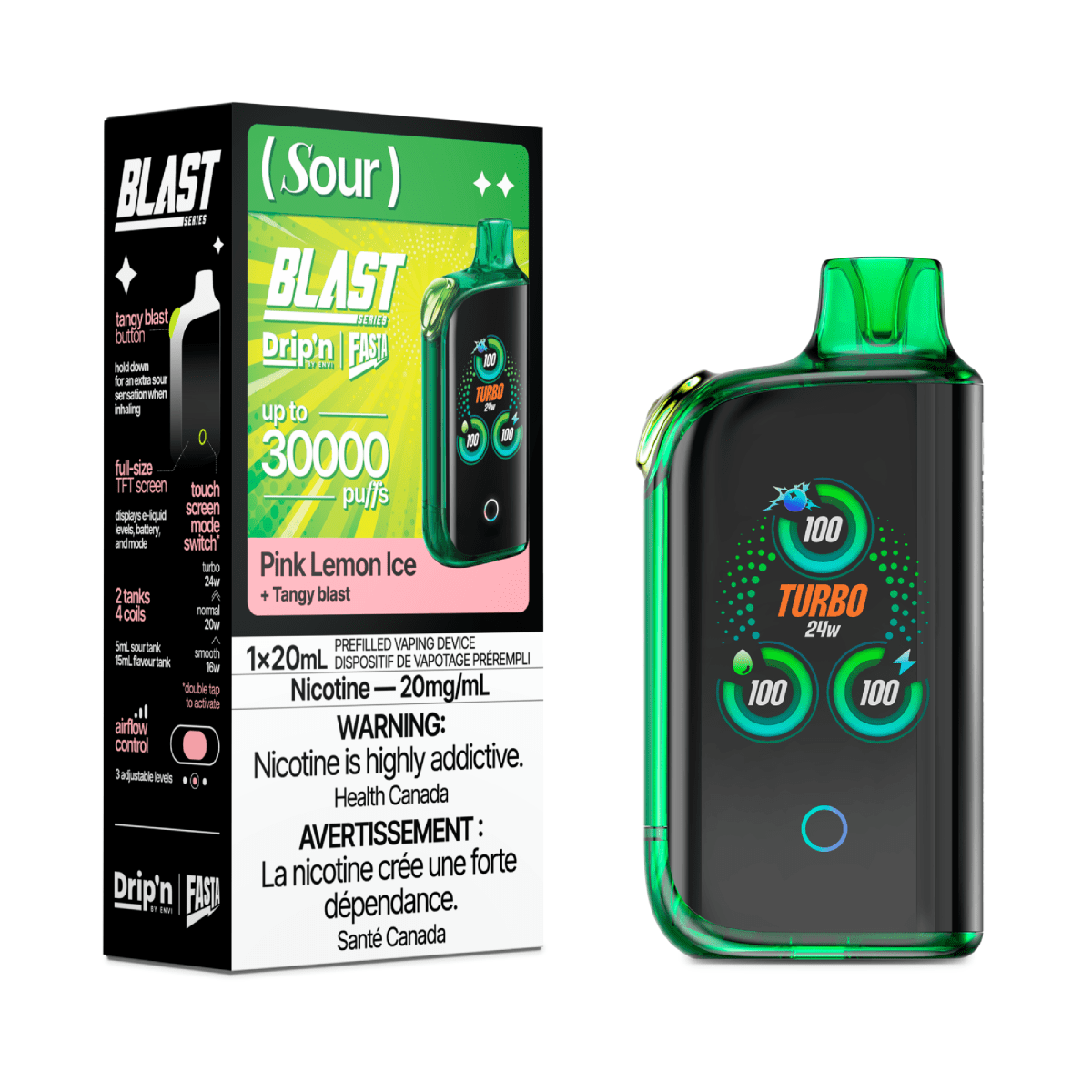 Drip'n × Fasta Blast 30K Puffs Disposable