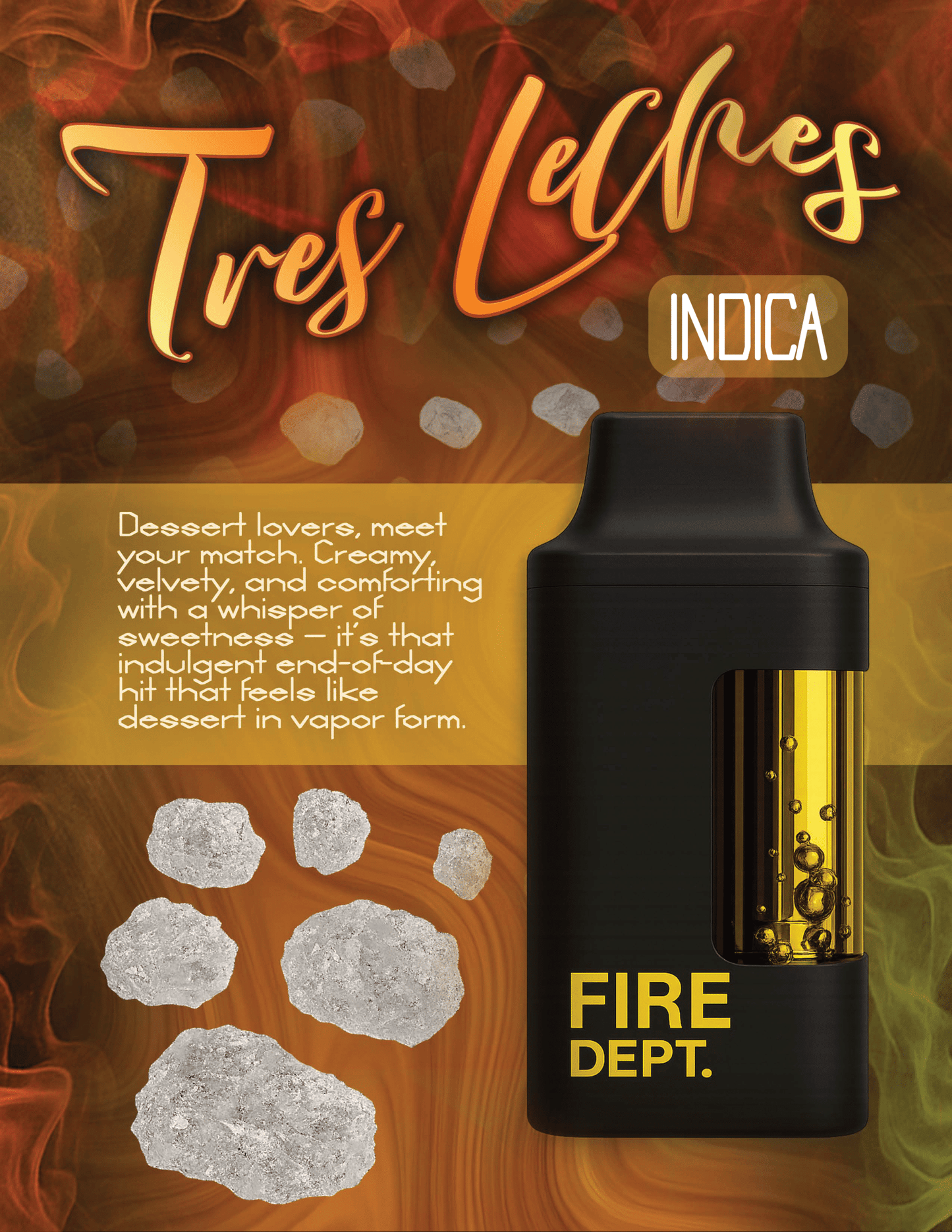 FIRE DEPT. - 4 Gram - THC Diamond Disposable Vape