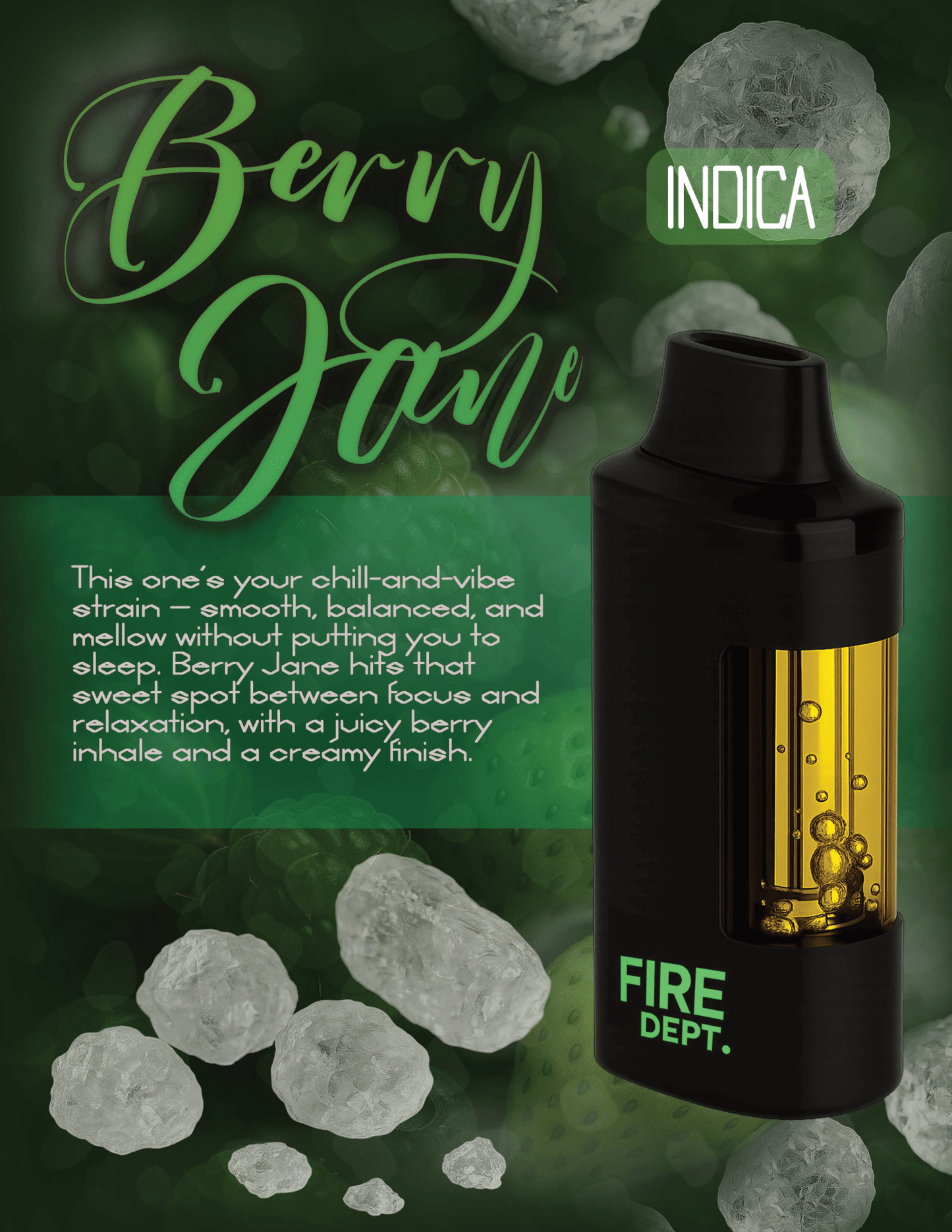 FIRE DEPT. - 4 Gram - THC Diamond Disposable Vape