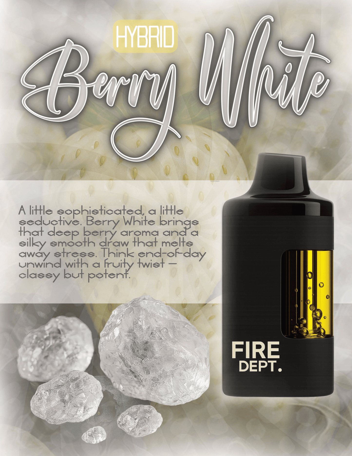 FIRE DEPT. - 4 Gram - THC Diamond Disposable Vape