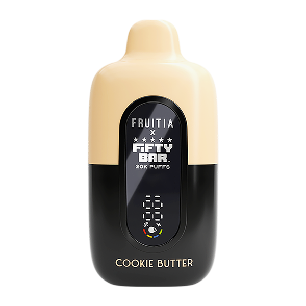 Cookie Butter FRUITIA X Fifty Bar 20K