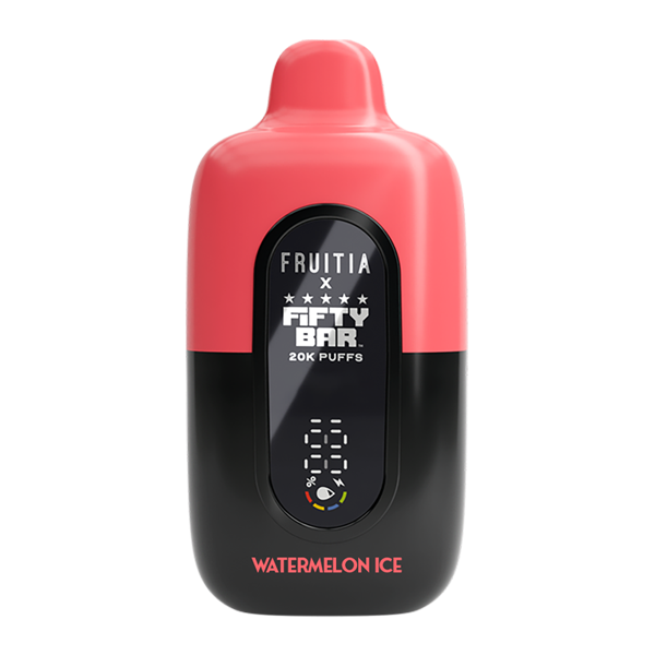 Watermelon Ice FRUITIA X Fifty Bar 20K
