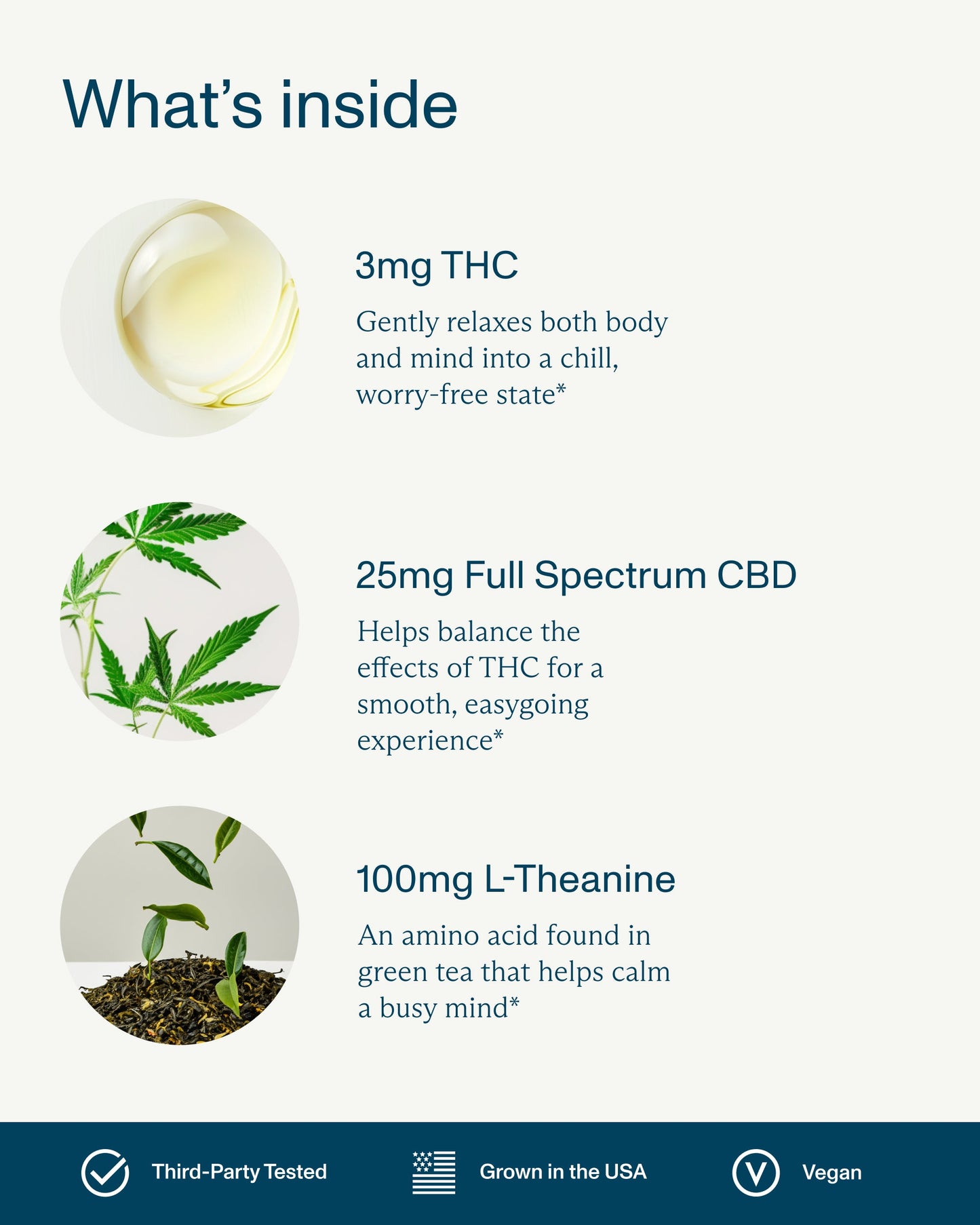 FOCL THC+ Chill 3mg Gummies