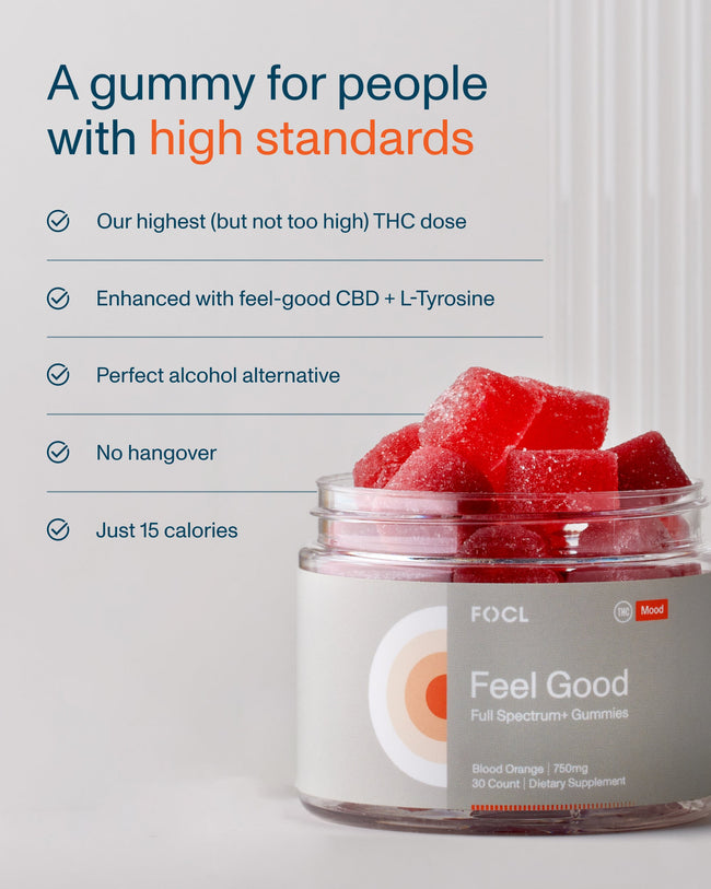FOCL Feel Good Gummies 3-Pack