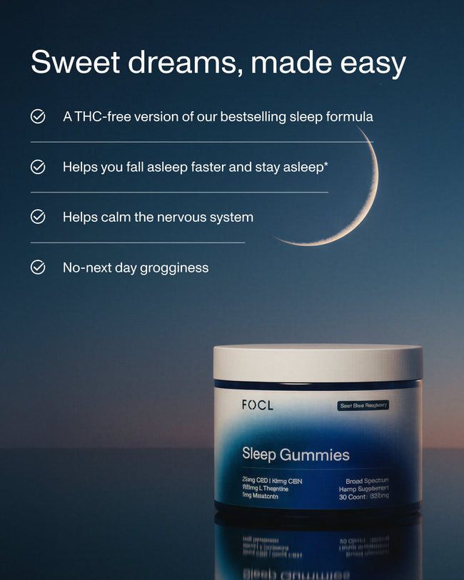 FOCL Sleep Gummies THC-Free