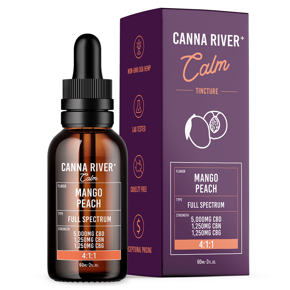 Canna River CBD Calm Tincture Best Sales Price - Tincture Oil