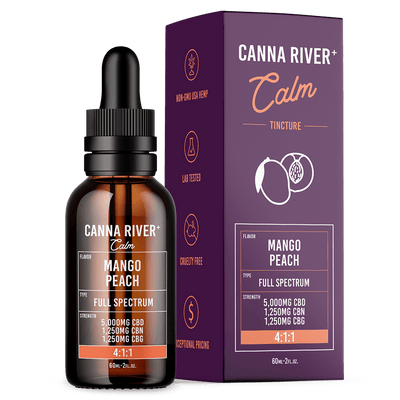 Canna River CBD Calm Tincture Best Sales Price - Tincture Oil