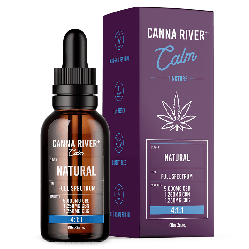 Canna River CBD Calm Tincture Best Sales Price - Tincture Oil