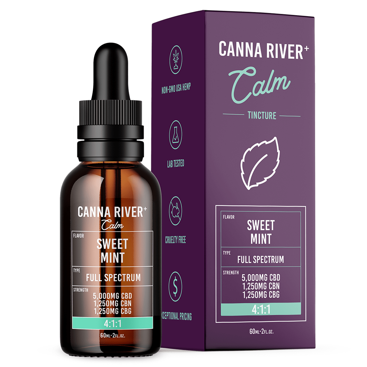 Canna River CBD Calm Tincture Best Sales Price - Tincture Oil