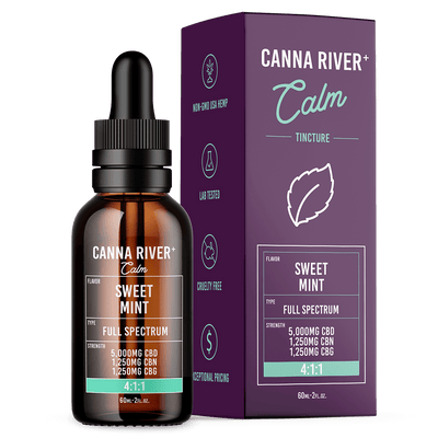 Canna River CBD Calm Tincture Best Sales Price - Tincture Oil