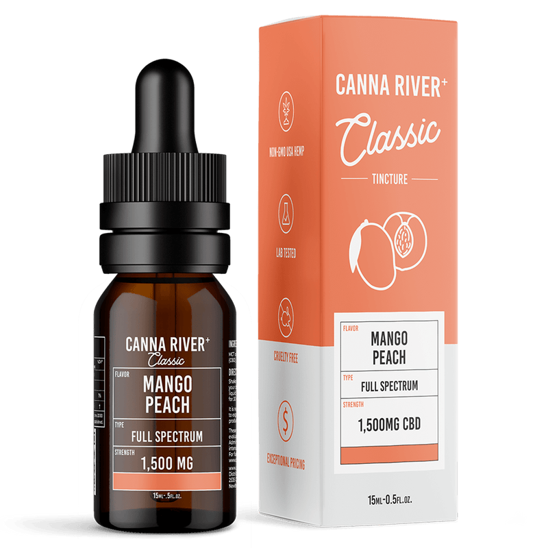 Canna River CBD Classic Tincture Best Sales Price - Tincture Oil