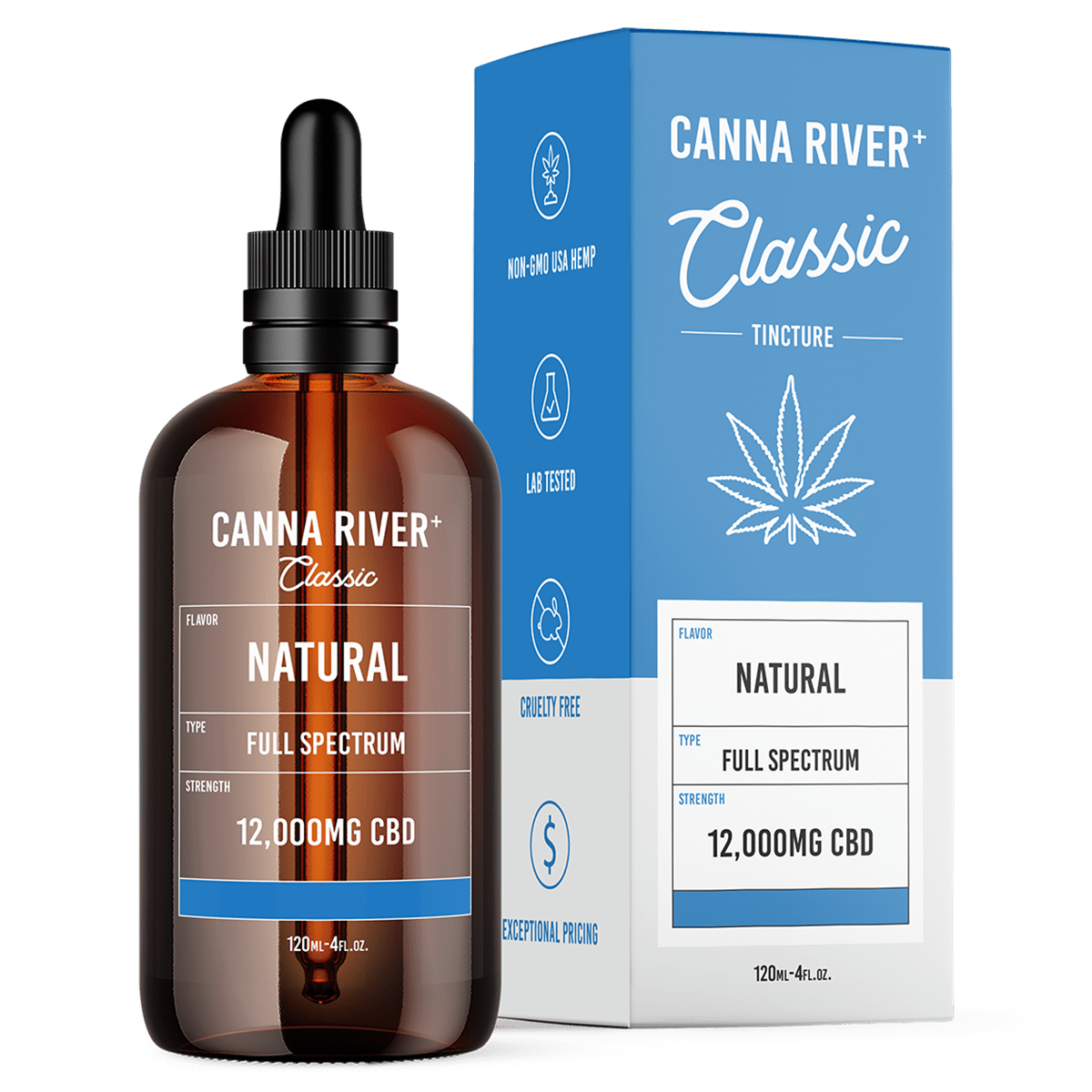 Canna River CBD Classic Tincture Best Sales Price - Tincture Oil