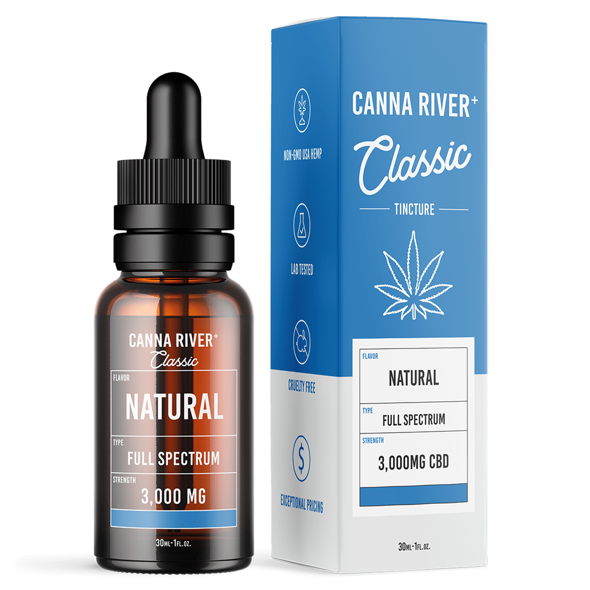 Canna River CBD Classic Tincture Best Sales Price - Tincture Oil